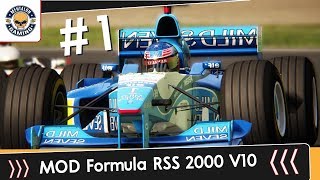 Assetto Corsa Test Mod Formula RSS 2000 V10 [upl. by Xenophon]