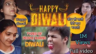 Types of people during Diwali l Priya pandit official l Ashish chanchlani  reaction [upl. by Polad83]