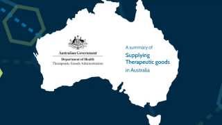 A summary of supplying therapeutic goods in Australia [upl. by Amble]