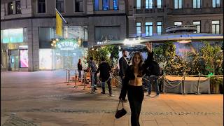 STOCKHOLM NIGHTLIFE SUMMER 2024SWEDISH GIRLS AFTER MIDNIGHT 4K HDR [upl. by Switzer956]