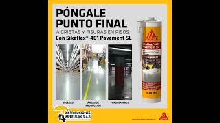 Que es sikaflex 401 pavement asesoria construccion [upl. by Ahsam204]