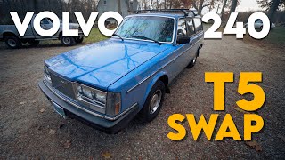 How to T5 Swap Your Volvo 240  Step by Step [upl. by Anirbus]