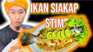 Resepi IKAN SIAKAP STIM [upl. by Elleina333]