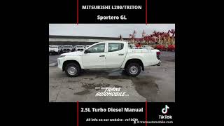 Mitsubishi L200 Triton Sportero GL 25L turbo diesel [upl. by Lekram]