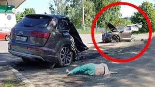 Idiots in Cars 2023 Russian Roads 51 [upl. by Glendon]