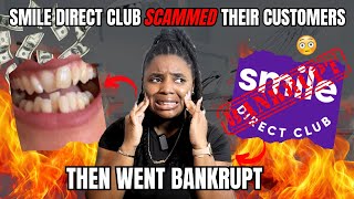 Smile DIrect Club Went Bankrupt Leaving Customers Broke amp Toothless 😶 [upl. by Cl]