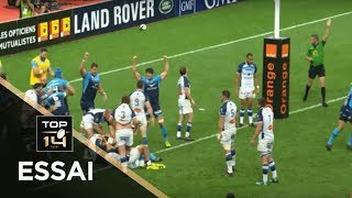 TOP 14  Essai de PENALITE MHR  Montpellier  Castres  Finale  Saison 20172018 [upl. by Cerf]