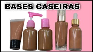 5 MANEIRAS DE FAZER BASE CASEIRA [upl. by Yeldar735]