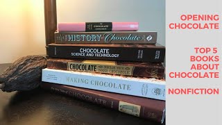 My picks for the TOP FIVE CHOCOLATE BOOKS  Nonfiction  Fall 2021 [upl. by Agler]