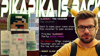 I RETURNED to PikaNetwork Skyblock [upl. by Ahsiekin]