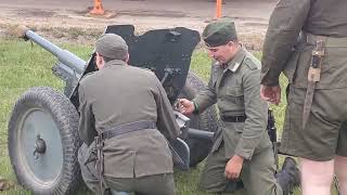 Pak 36 37cm antitank gun at the Ontario Regiment Museum [upl. by Haff703]