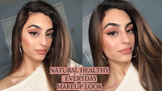 MY NATURAL EVERYDAY MAKEUP TUTORIAL  Holy Grail Products amp Drugstore Dupes [upl. by Leese575]