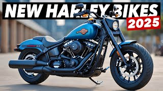 7 New Harley Davidson Motorcycles For 2025 [upl. by Kolk]