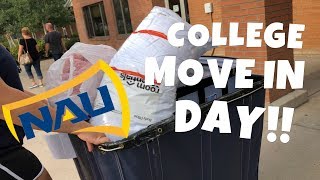 COLLEGE MOVE IN DAY VLOG NAU  DISASTER [upl. by Eirrahs320]