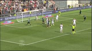 SassuoloRoma 02 Highlights 201314 [upl. by Nickles38]