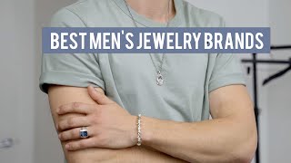 5 Best Jewelry Brands for Men  Quality Rings Bracelets amp Necklaces [upl. by Aletsirc]