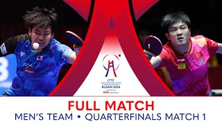 FULL MATCH  Sora MATSUSHIMA vs FAN Zhendong  MT QF  ITTFWorlds2024 [upl. by Pritchett]