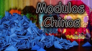 Modulos ChinosOrigami3D  Pekeño ♥ [upl. by Duffy]