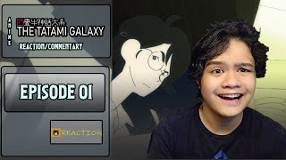 Jayce Reacts  The Tatami Galaxy Episode 1  A Cupid in Stagnation [upl. by Sitof355]