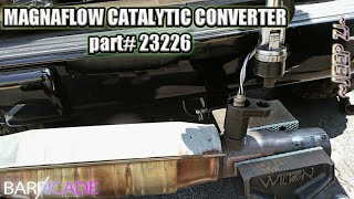 MAGNAFLOW CATALYTIC CONVERTER PART 23226 SOUND CLIP [upl. by Chadd]