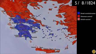 Greek War of Independence every day [upl. by Adihsaar89]