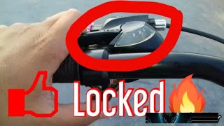 Roadeo Turner How to Lock GearsEasy Trick amp TipsBest Way To Protect CycleBest Cycle hack [upl. by Adnarom]