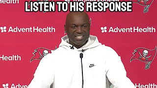 Reporter Asks Todd Bowles How Bucs Will Prepare For The Weather In Detroit [upl. by Eissalc]