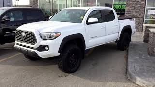 Lifted 2020 Toyota Tacoma TRD Off Road on 26565R17 Tires [upl. by Yajet]