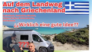 Infos Auf dem Landweg mit dem Wohnmobil nach Griechenland camper [upl. by Pearman780]