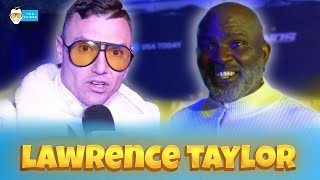 Lawrence Taylor Names Best AllTime NFL Defenders amp HITS on Helen Yee in Front of The Schmo [upl. by Leah]