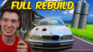 Rebuilding Abandoned 90s BMW  Rust to Roadtrip in 9110 Minutes [upl. by Mansfield280]