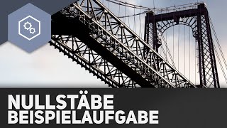 Nullstäbe identifizieren Beispielaufgabe  Fachwerke und statisches Gleichgewicht 3 [upl. by Huba]