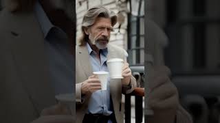 Karl Ove Knausgaard stands on the balcony drinking coffee literature [upl. by Ekard]