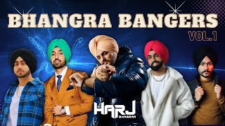 Bhangra Bangers Vol 1  Bhangra Mashup  NonStop Bhangra Mix  Dj Harj Bhamraa [upl. by Sanders462]