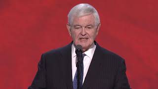 Callista and Newt Gingrich compare Donald Trump and Joe Biden presidencies in 2024 RNC full speeches [upl. by Zakarias]