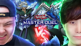 1 EHERO vs DHERO  TeamSamuraiX1 Vs Sykkuno  YuGiOh Master Duel Ranked Gameplay [upl. by Larimor141]