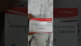 LCClav 625 TabletAmoxycillin amp Potassium Clavulanate Tabletmedicine with swaraj [upl. by Nilreb]