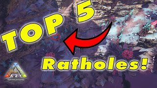 2022 Most UNRAIDABLE Ratholes Ark Genesis 2 [upl. by Adnoyek]