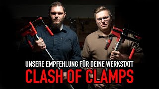 Diese Schraubzwingen EMPFEHLEN wir für deine WERKSTATT  Valentin amp Mike  Mikes Toolshop [upl. by Tiffa]