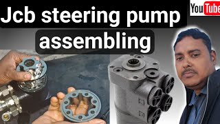 Jcb steering orvital step by step guide for repairing [upl. by Mosnar]