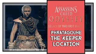 Assassins Creed Odyssey Legacy of the First Blade Phratagoune the Keeper Cultist Location [upl. by Maurene]