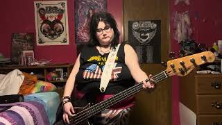 Cinderella “Nobody’s Fool” Bass Cover By Rose Nova [upl. by Niassuh]