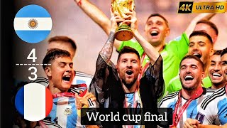 FIFA World Cup 2022 Final Argentina vs France  A Thrilling Encounter [upl. by Giselle]