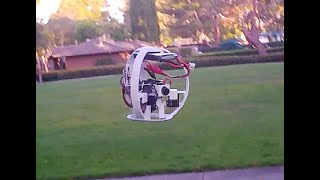 30mm EDF Thrust Vectoring FPV Drone Outdoors Test [upl. by Carin720]