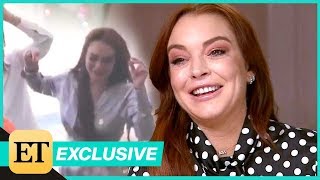 Lindsay Lohan Reacts to The DoTheLilo Mykonos Dance Exclusive [upl. by Atwater]