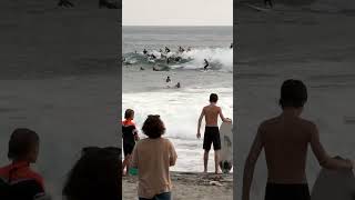 Epic Surfing Fails Surviving Crowded Waves [upl. by Vipul]