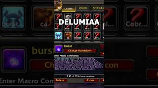 Crazy DEMONOLOGY WARLOCK One Button BURST Macro pvp wow shorts dragonflight [upl. by Beore]