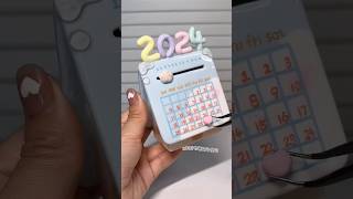 How to make calendar 2024 crafts handmade craft diy art [upl. by Doi]