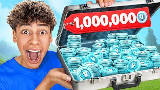 I Won 1000000 VBUCKS in 24 Hours [upl. by Yodlem401]