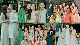 Dalljiet Kaur Sangeet Ceremony  Sanaya Irani Barun Sobti Karishma Tanna Sunayana Fozdar amp Others [upl. by Parris]